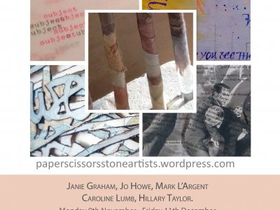 Paper Scissors Stone - Taking Paper beyond the page exhibition