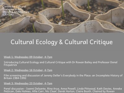Cultural Ecology & Cultural Critique