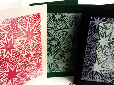 Screen Printing Christmas Cards – Drop-in Workshop at WYPW