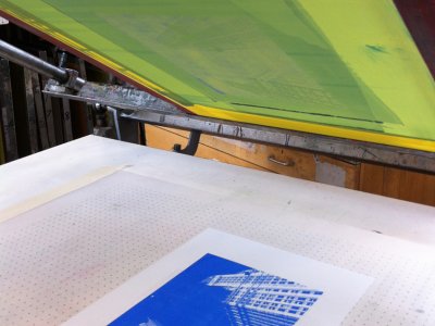 Screen Printing Weekend course at WYPW