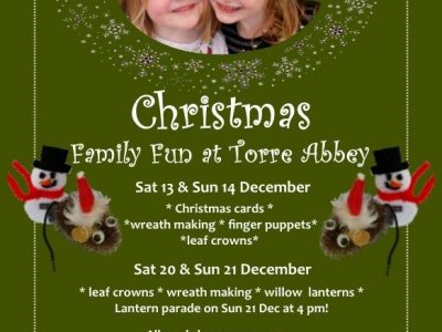 Christmas Family Fun at Torre Abbey - Children go FREE