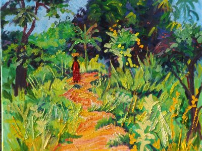 Uganda and other Places - Paintings by Janette Jagger
