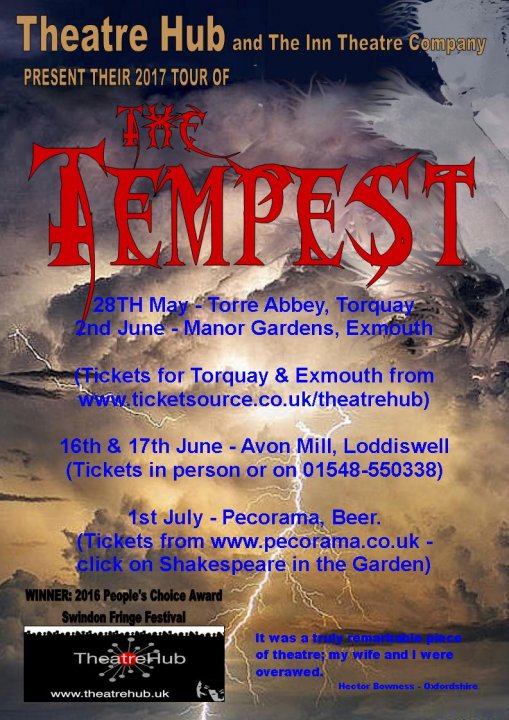 2017 Tour - The Tempest