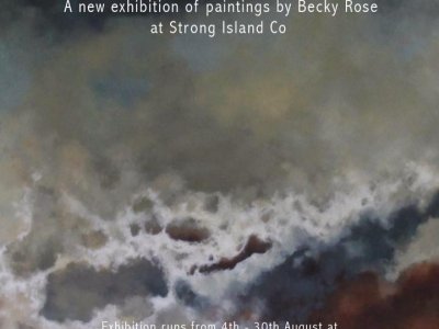 searching for solitude - exhibition of paintings by Becky Rose