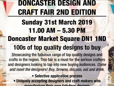Doncaster Design and Contemporary Craft Fair Spring Edition