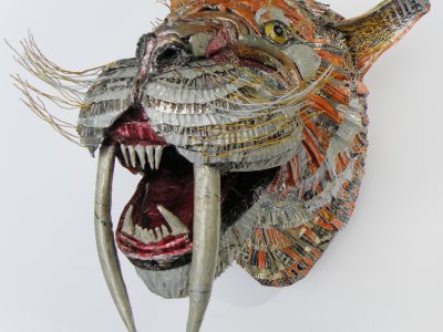 Endangered & Extinct: Recycled Sculptures by Val Hunt