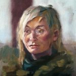Polska Kobieta, oil on canvas