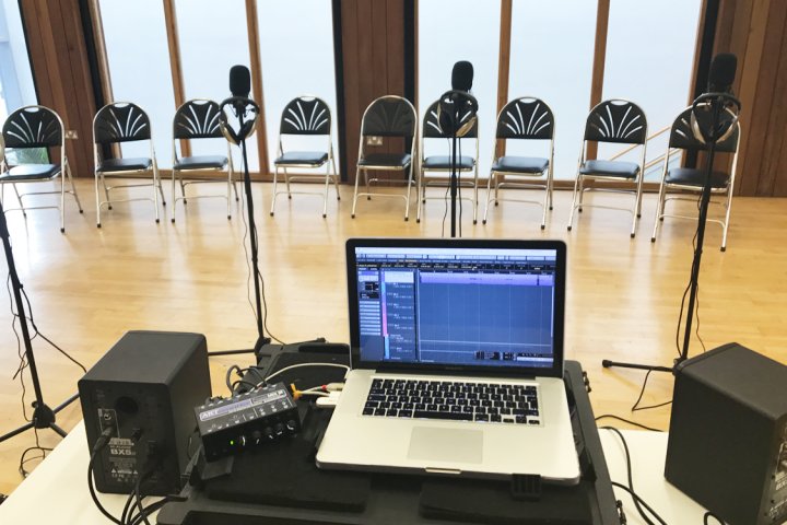 Mobile Recording Setup