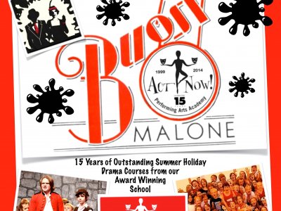 Bugsy Malone Summer Holiday Musical Theatre Course