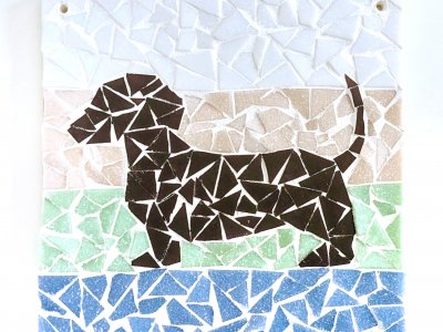Pet Plaque Mosaic Design Workshop - 30th May 1pm - 3.30pm £30