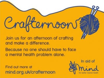 Crafternoon Fundraiser for Mind