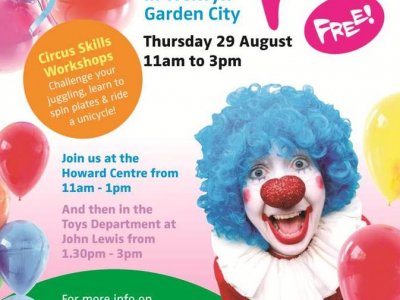 FREE Circus Skills Workshop in Welwyn Garden City
