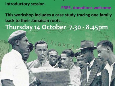 Getting started with your Caribbean family history (online event