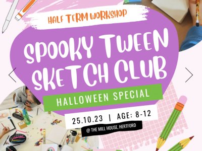 Halloween Tween Sketch Club
