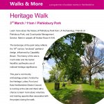 Heritage Walk in Pishiobury Park 11am 3 March 2020