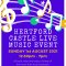 Hertford Castle Live Music Event / <span itemprop="startDate" content="2021-08-01T00:00:00Z">Sun 01 Aug 2021</span>