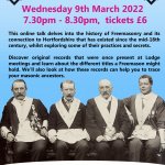 Hertfordshire's Masonic Connection (online event)