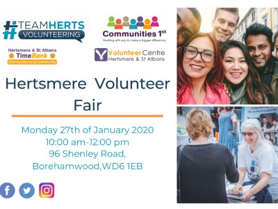Hertsmere Volunteer Fair 2020