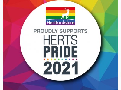 Join the Herts Pride Party with our Spotify playlist