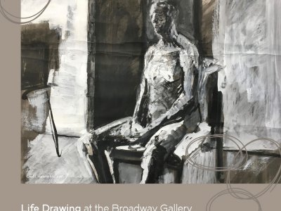 Life Drawing at the Broadway Gallery. First Saturday's