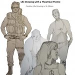 Life Drawing with a Theatrical Theme