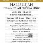 Messiah Bring and Sing