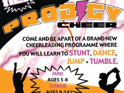 Prodigy Cheer Cheerleading Classes in Stevenage