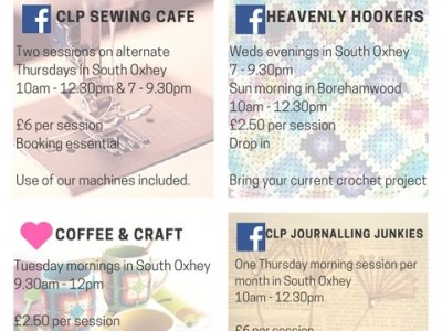 Sewing Cafe (Morning & Evening Session Fortnightly)