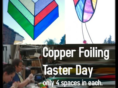 Stained Glass Copper Foiling Taster Day