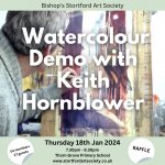 Watercolour Painting Demonstration by artist Keith Hornblower