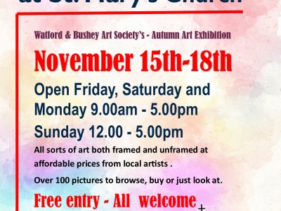 Watford & Bushey Art Society Autumn Exhibition
