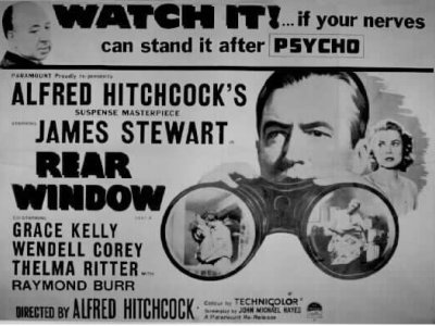Watfordfilmhouse presents Rear Window.....Hitchcock's finest!