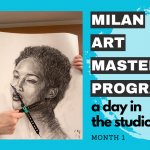 Milan Art Institute Mastery Program - Studio Vlog