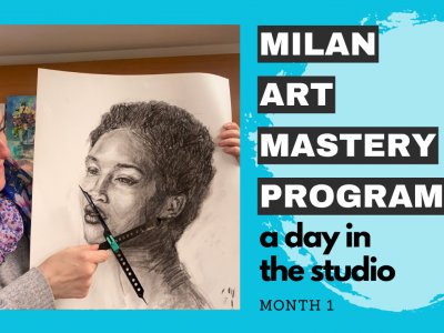 Milan Art Institute Mastery Program - Studio Vlog