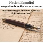 Notion Beautiful: productivity tools for creators