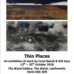 Wynd Gallery Letchworth Thin Places: Gill Ayre Caryl Beach