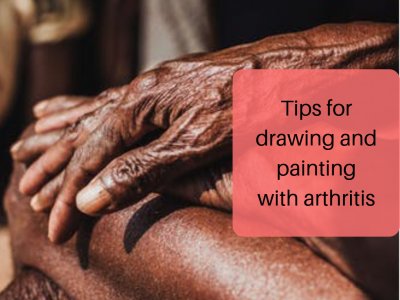 ✨ How do you carry on painting and drawing with arthritis? ✨