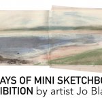 100 Days of Mini Sketchbooks Exhibition