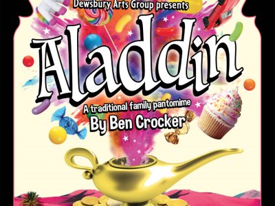 Aladdin, pantomime by Ben Crocker