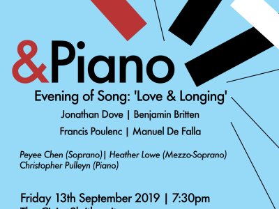 &Piano 2019 Event 2 - Evening of Song: Love & Longing