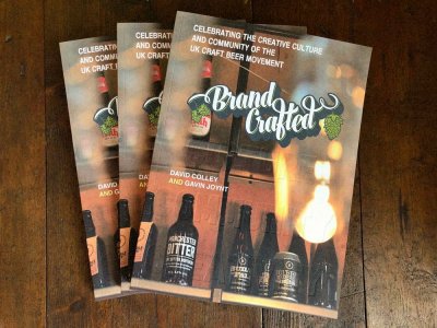 Brand Crafted - craft beer book event at Read Holmfirth