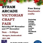Byram Arcade Victorian Christmas Craft Fair - Nov