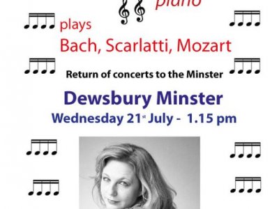 Dewsbury Minster - Jill Crossland Piano Recital 1.15 p.m. Wednes