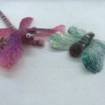 Dragonfly and Butterfly Felting Garden Workshop