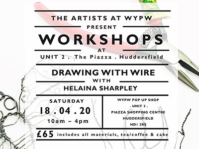 Drawing with Wire with Helaina Sharpley