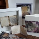 Ecoprinting on paper workshop -  March 2019