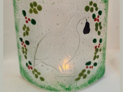 Fused Glass Candle Arch - XMAS WEDNESDAY WORKSHOP