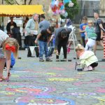 Get Creative Weekend: Street Chalk Paint Drawing