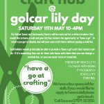 Have a craft stall on Golcar Lily Day