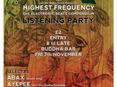 HIGHEST FREQUENCY LISTENING PARTY